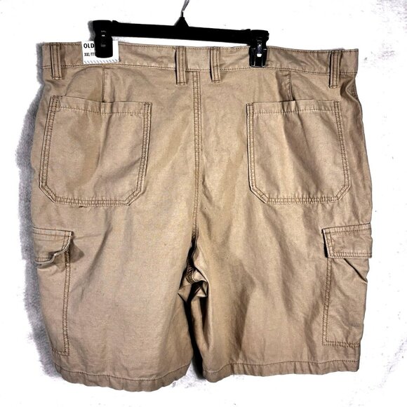 Old Navy Men's Cargo Shorts Beige XXL Classic Length 43" Waist - Picture 2 of 9